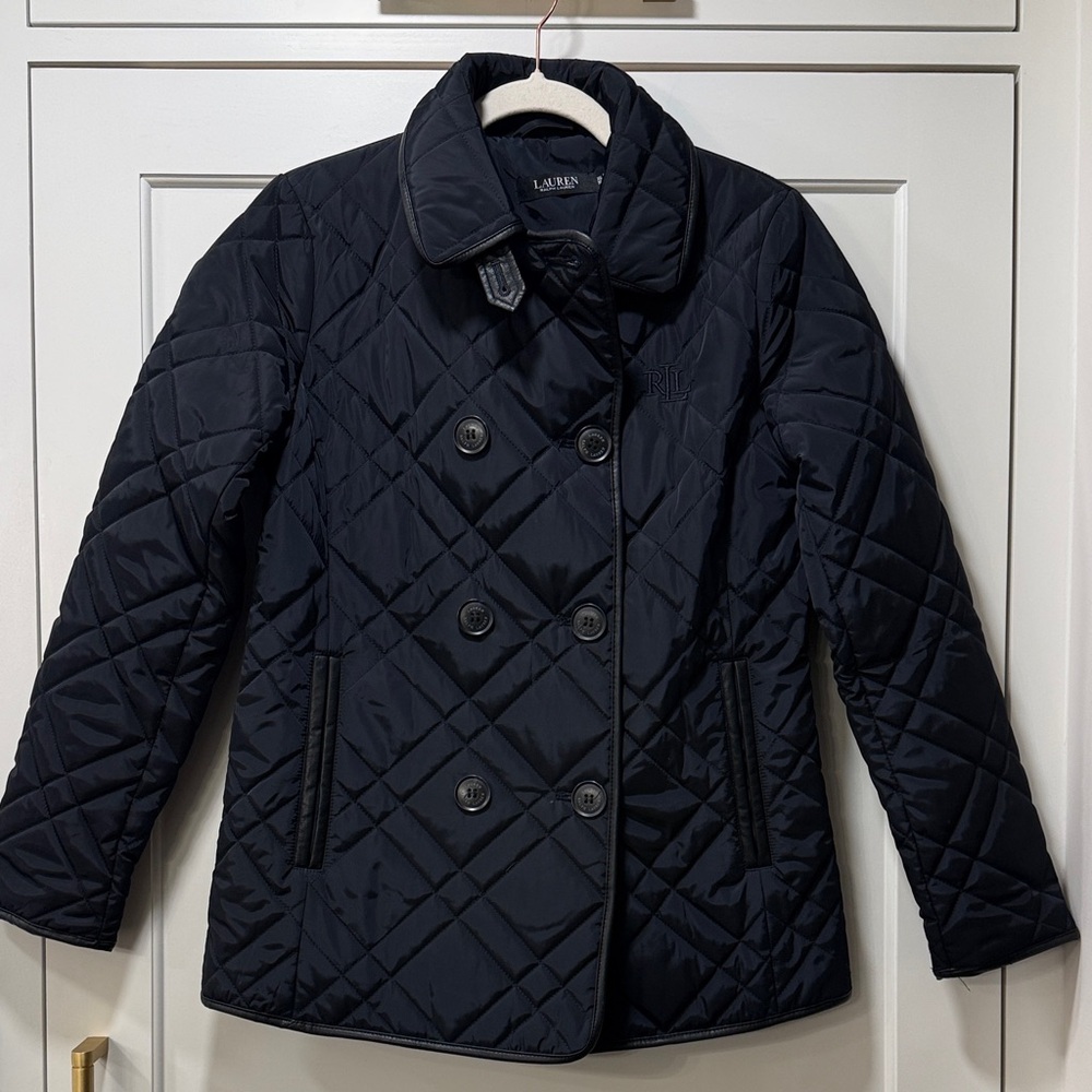 Ralph Lauren Women's navy Quilted Jacket